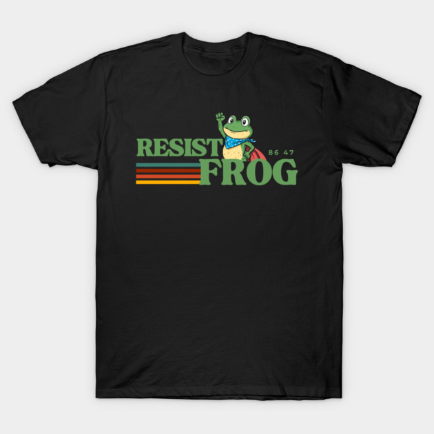 Resist-Frog T-Shirt by Creatifly Graphic Tees
