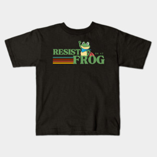Resist-Frog Kids T-Shirt