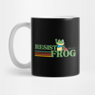 Resist-Frog Mug