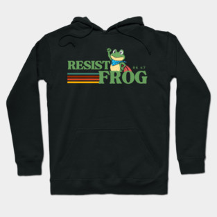 Resist-Frog Hoodie