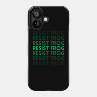 Resist-Frog Phone Case