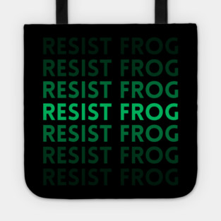 Resist-Frog Tote
