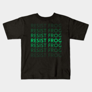 Resist-Frog Kids T-Shirt