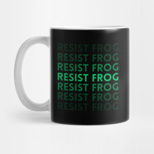 Resist-Frog Mug