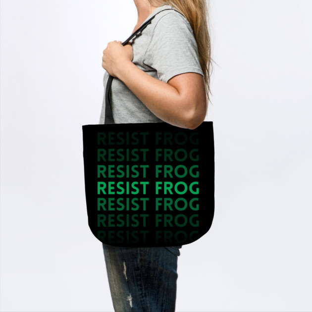 Resist-Frog by Creatifly Graphic Tees