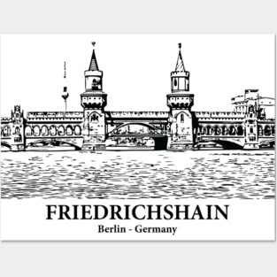 Friedrichshain - Germany Posters and Art