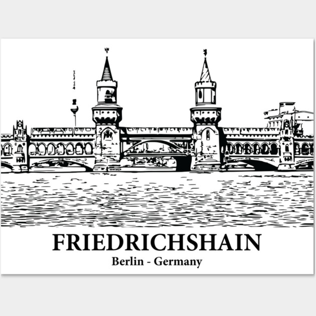 Friedrichshain - Germany Wall Art by Lakeric
