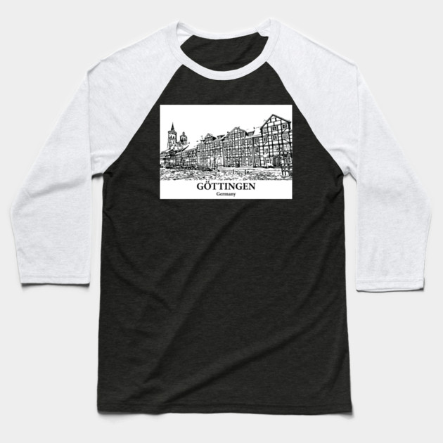 Göttingen - Germany Baseball T-Shirt by Lakeric