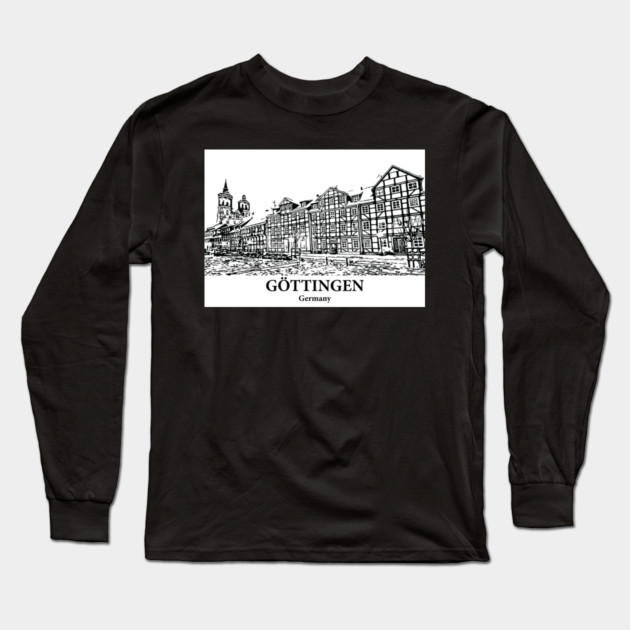 Göttingen - Germany Long Sleeve T-Shirt by Lakeric