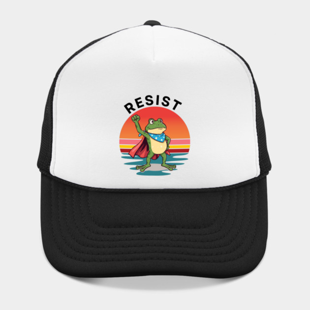 Resist-Frog by Creatifly Graphic Tees