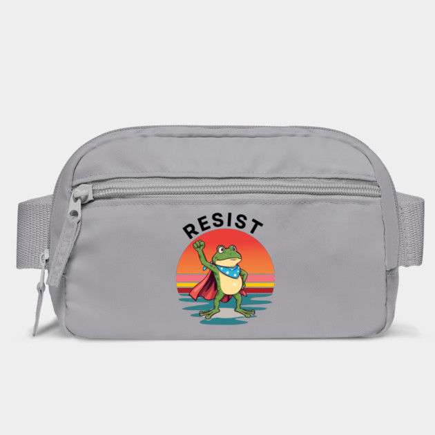 Resist-Frog by Creatifly Graphic Tees