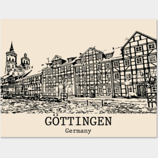 Göttingen - Germany Posters and Art