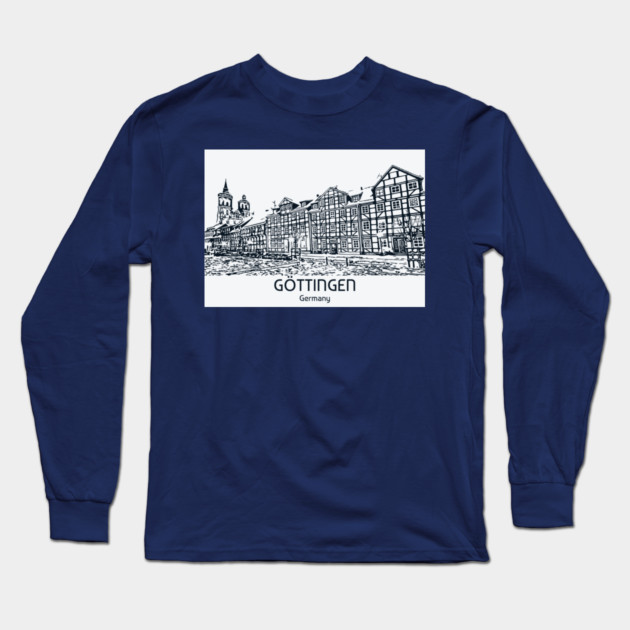 Göttingen - Germany Long Sleeve T-Shirt by Lakeric