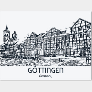 Göttingen - Germany Posters and Art