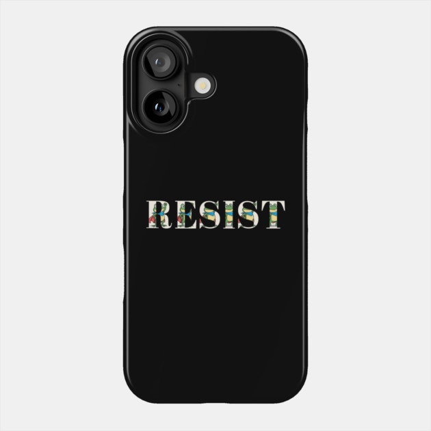 Resist-Frog Phone Case by Creatifly Graphic Tees