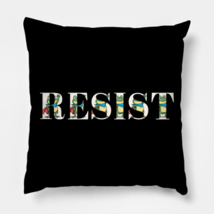 Resist-Frog Pillow