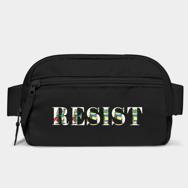 Resist-Frog by Creatifly Graphic Tees