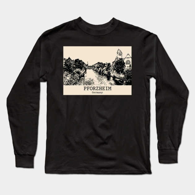 Pforzheim - Germany Long Sleeve T-Shirt by Lakeric
