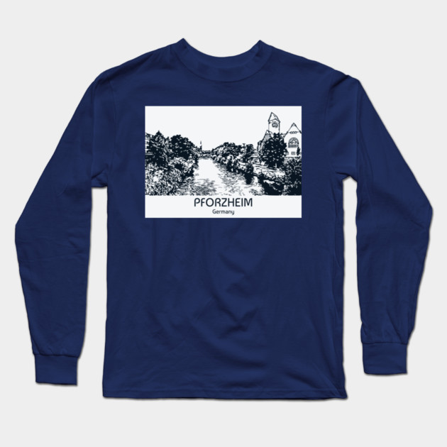 Pforzheim - Germany Long Sleeve T-Shirt by Lakeric