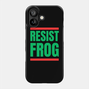 Resist-Frog Phone Case