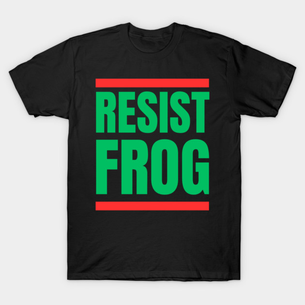 Resist-Frog T-Shirt by Creatifly Graphic Tees