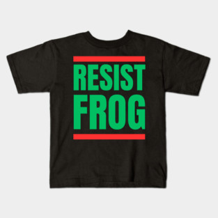 Resist-Frog Kids T-Shirt