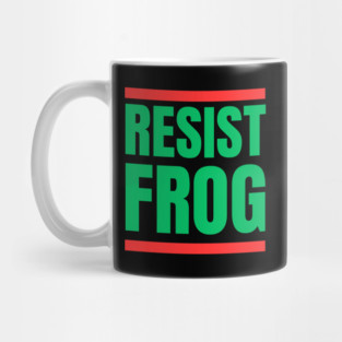 Resist-Frog Mug