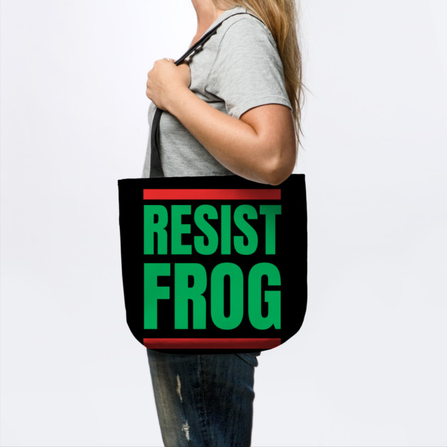 Resist-Frog by Creatifly Graphic Tees