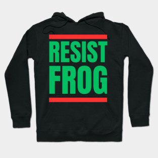 Resist-Frog Hoodie