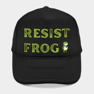 Resist-Frog Hat