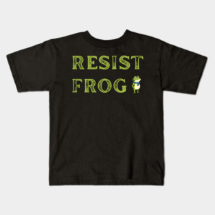 Resist-Frog Kids T-Shirt