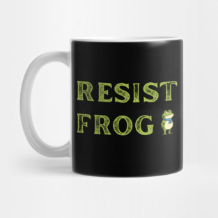 Resist-Frog Mug