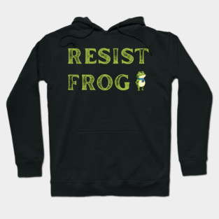 Resist-Frog Hoodie