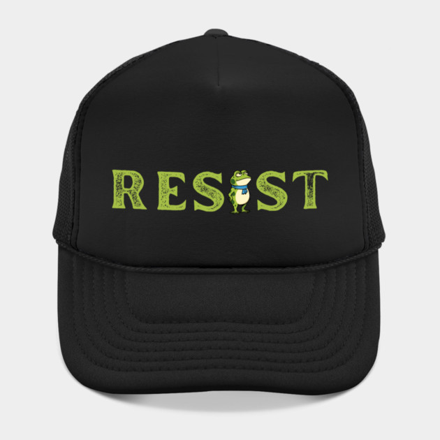 Resist-Frog by Creatifly Graphic Tees