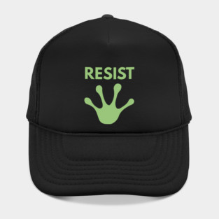Resist-Frog Hat