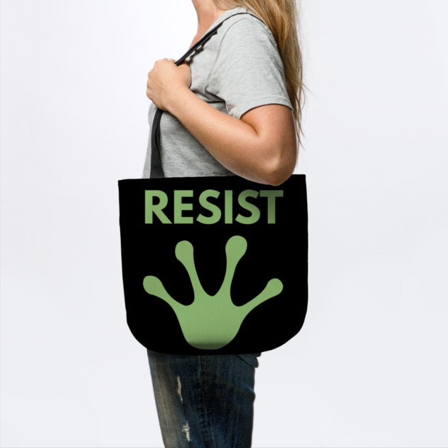 Resist-Frog by Creatifly Graphic Tees