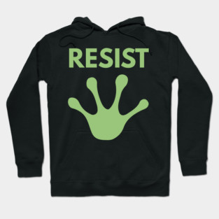 Resist-Frog Hoodie