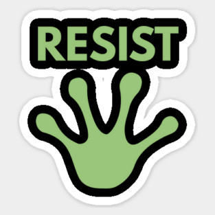 Resist-Frog Magnet