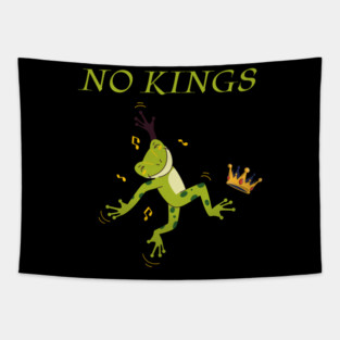 Resist-Frog Tapestry