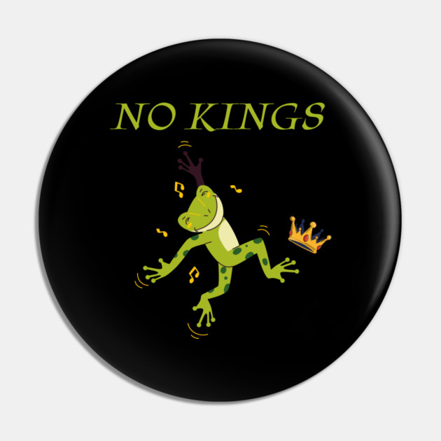 Resist-Frog Pin by Creatifly Graphic Tees