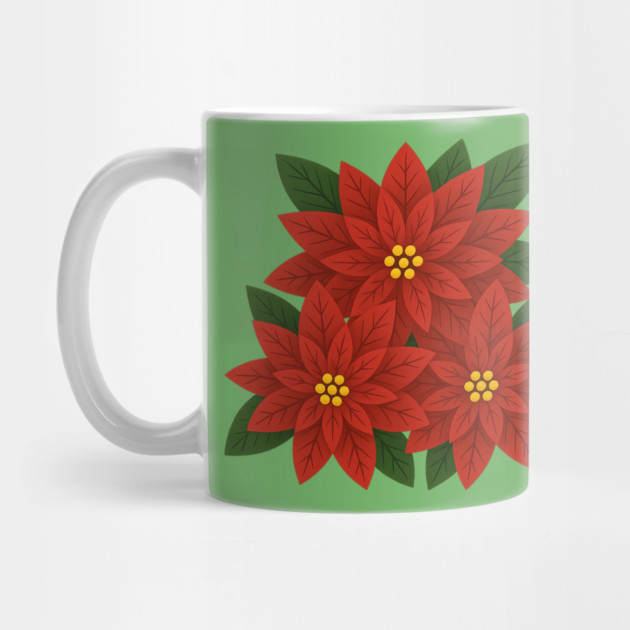 Poinsettia Bouquet – Festive Christmas Floral by DonWillisJrArt