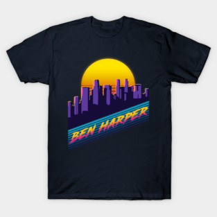 Ben Harper ||| City Retro 80s T-Shirt