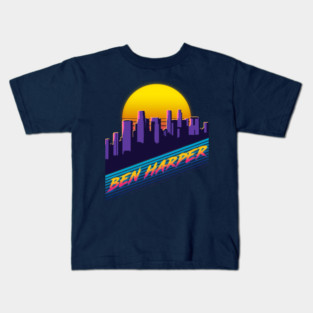 Ben Harper ||| City Retro 80s Kids T-Shirt