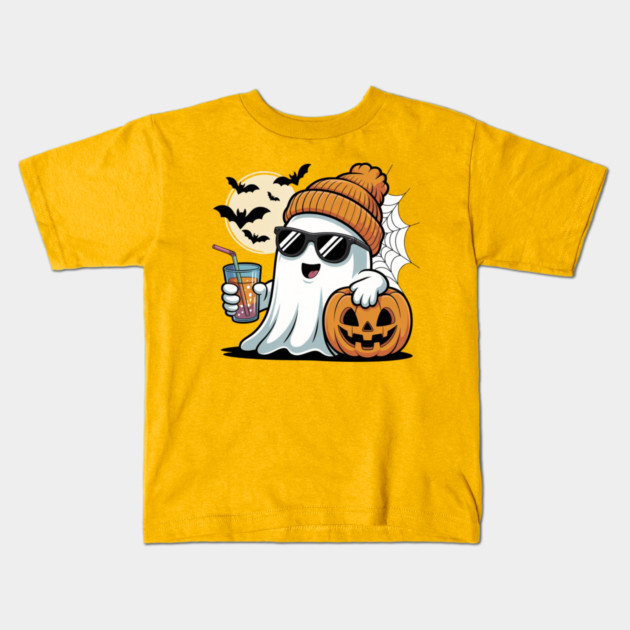 Halloween-Vibes Kids T-Shirt by Creatifly Graphic Tees