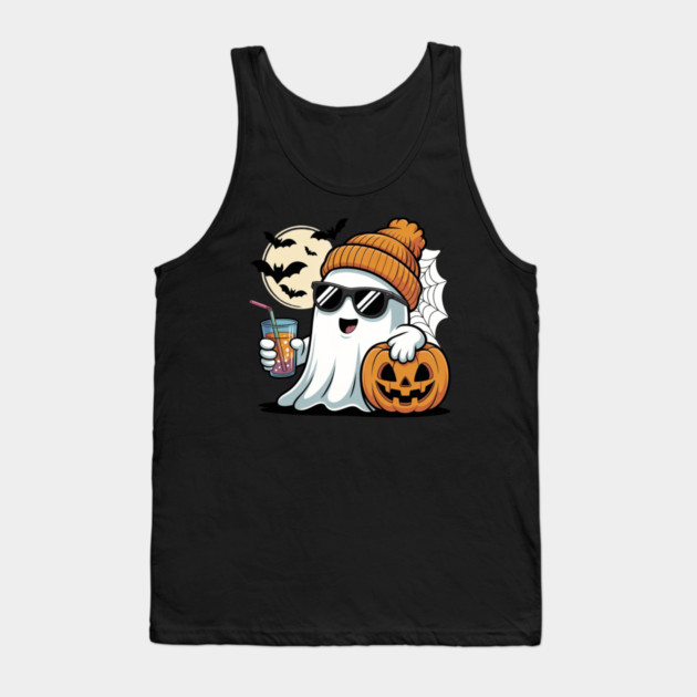 Halloween-Vibes Tank Top by Creatifly Graphic Tees