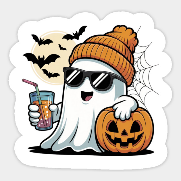 Halloween-Vibes Magnet by Creatifly Graphic Tees