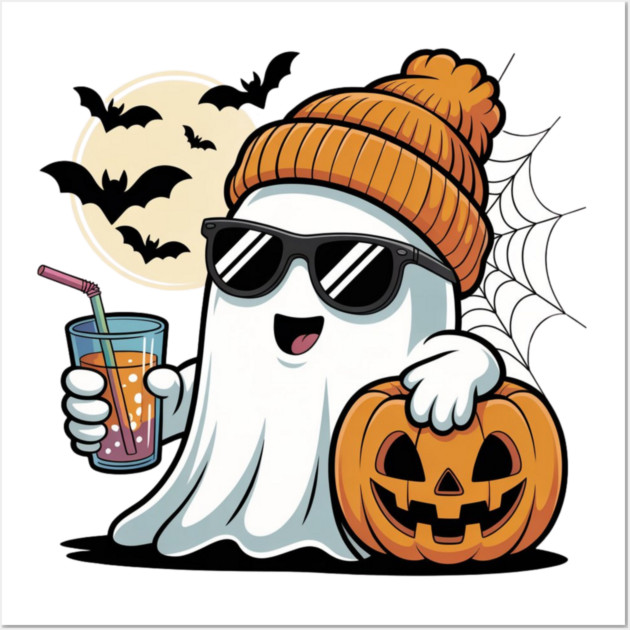 Halloween-Vibes Wall Art by Creatifly Graphic Tees