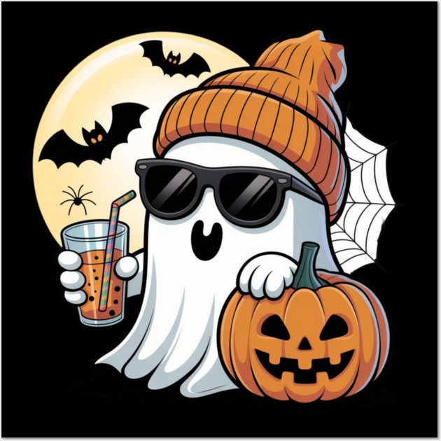 Halloween-Vibes Wall Art by Creatifly Graphic Tees