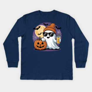Halloween-Vibes Kids Long Sleeve T-Shirt