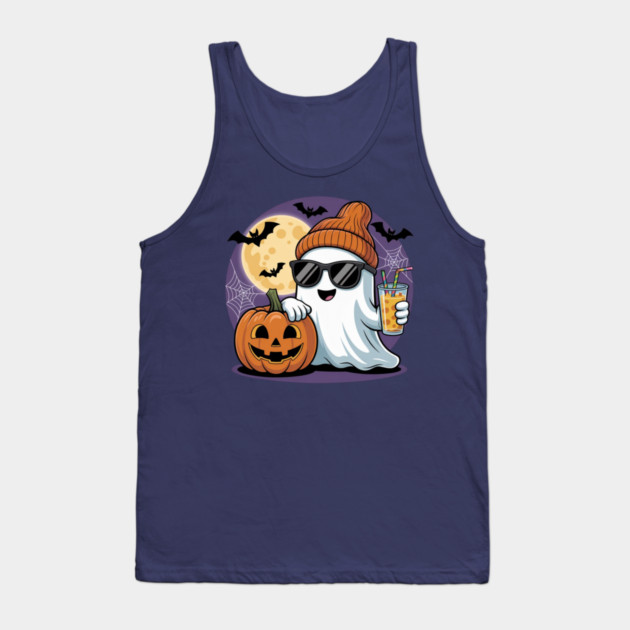 Halloween-Vibes Tank Top by Creatifly Graphic Tees